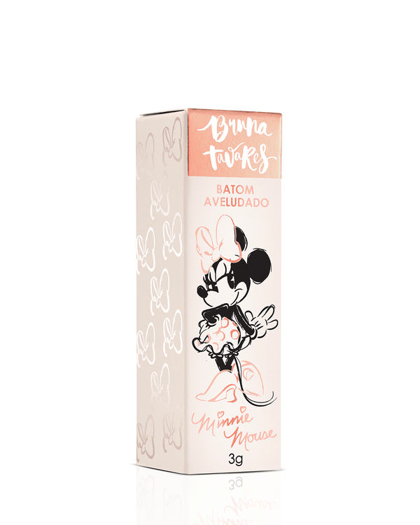 Minnie Mouse Batom Aveludado Doll